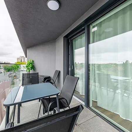 Lägenhet Zenit Sunrise Oasis -garage, Balcony & Smart Tv *